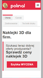 Mobile Screenshot of nalepki3d.pl